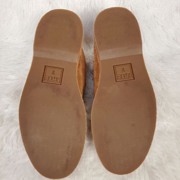 Frye Alex Tan Suede Chukka Boots Youth Size 4 Women's Size 6 - Picture 6 of 7